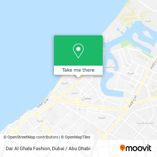 Dar Al Ghala Fashion map