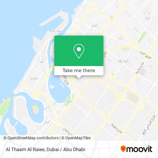 Al Thaam Al Raiee map