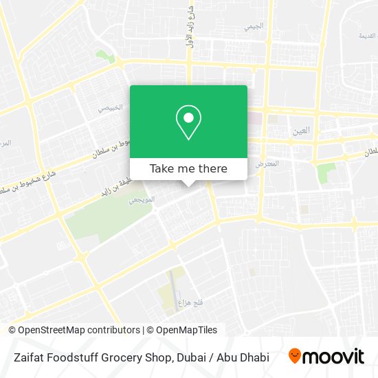 Zaifat Foodstuff Grocery Shop map