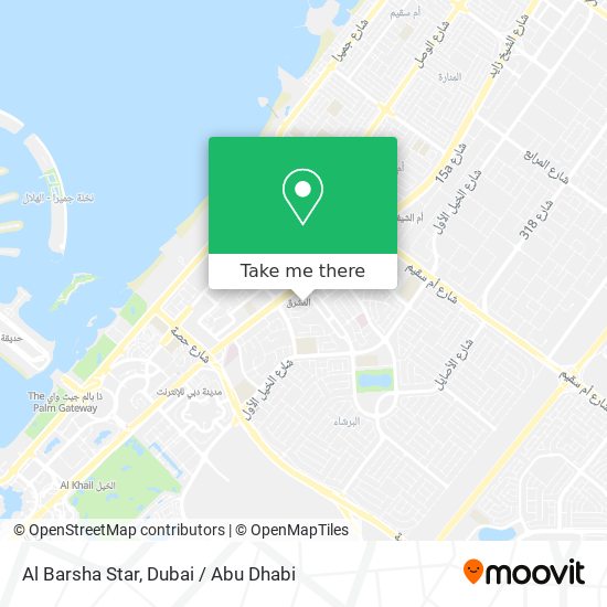 Al Barsha Star map