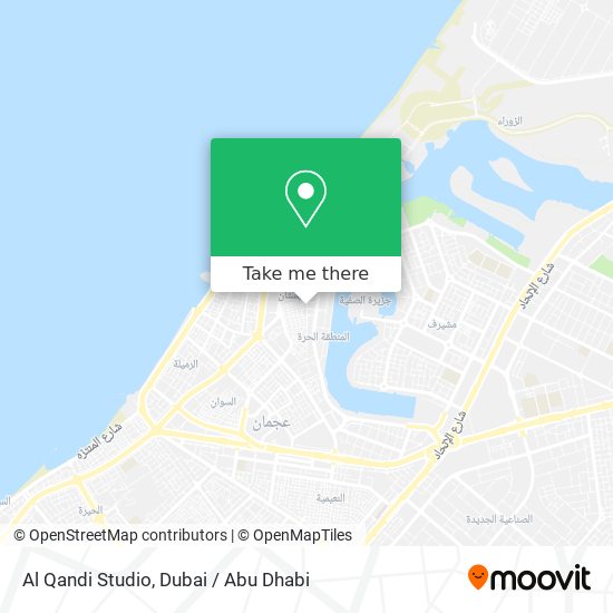 Al Qandi Studio map