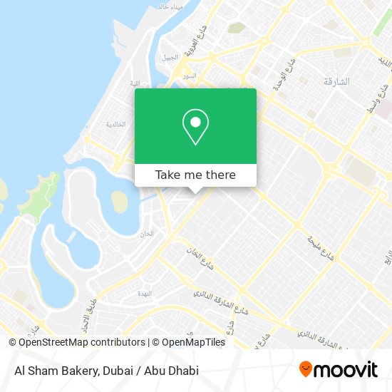 Al Sham Bakery map