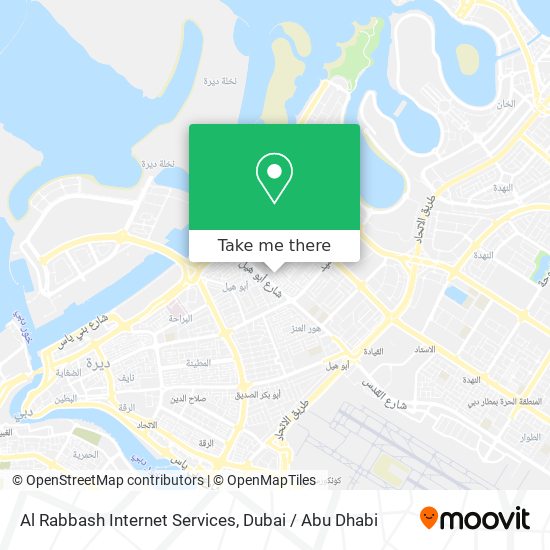 Al Rabbash Internet Services map