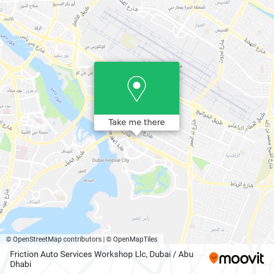 Friction Auto Services Workshop Llc map