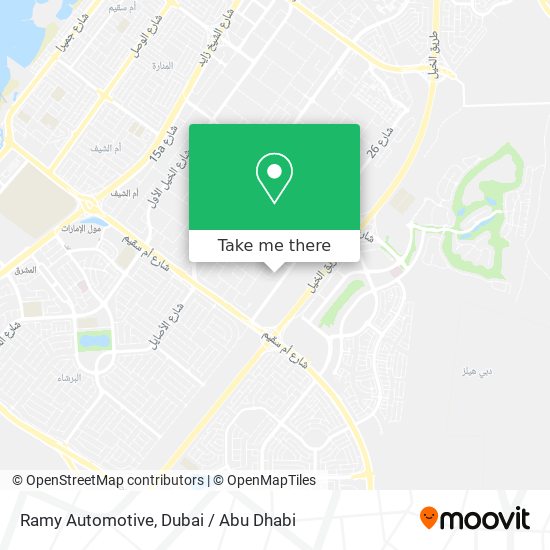 Ramy Automotive map