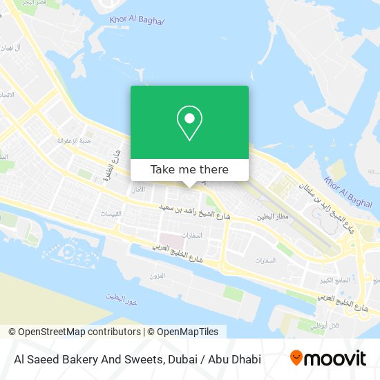 Al Saeed Bakery And Sweets map