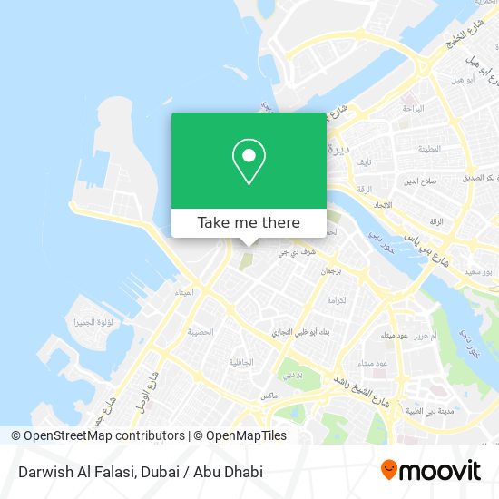 Darwish Al Falasi map