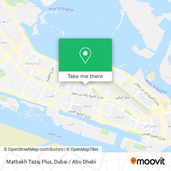 Matbakh Tazaj Plus map