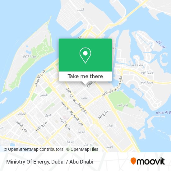 Ministry Of Energy map