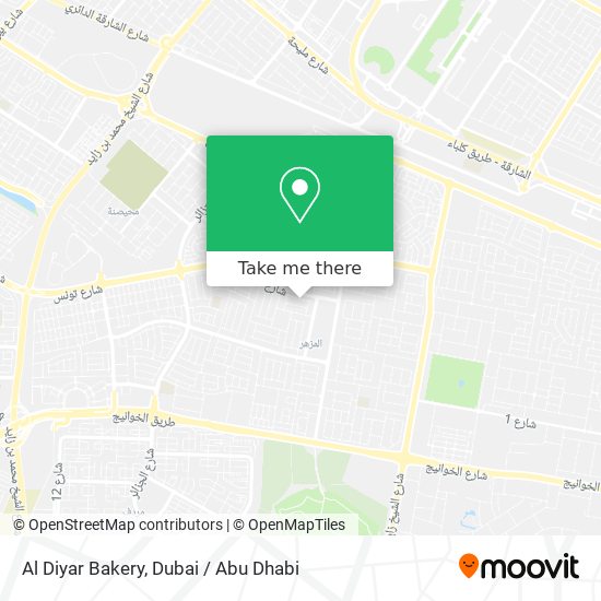 Al Diyar Bakery map