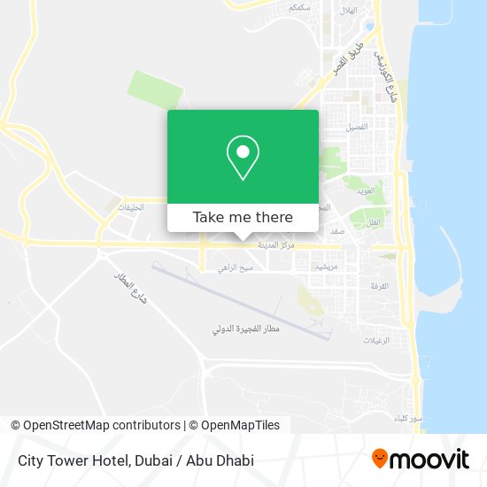 City Tower Hotel map