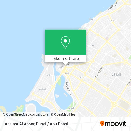 Asalaht Al Anbar map