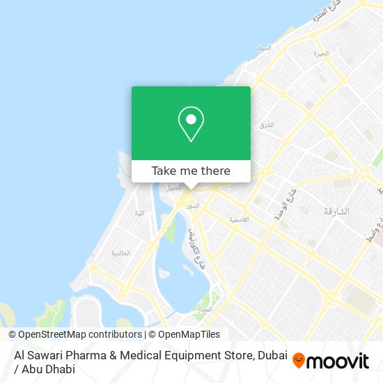 Al Sawari Pharma & Medical Equipment Store map
