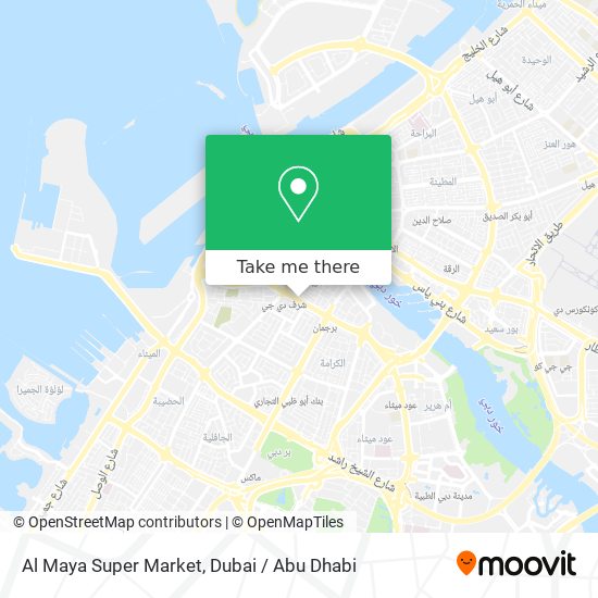 Al Maya Super Market map