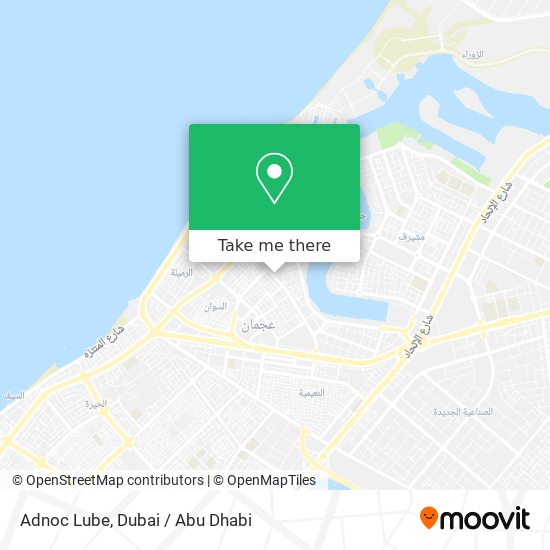 Adnoc Lube map