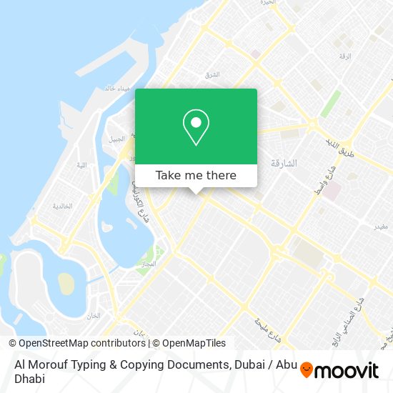 Al Morouf Typing & Copying Documents map