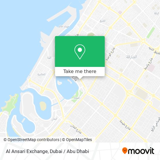 Al Ansari Exchange map