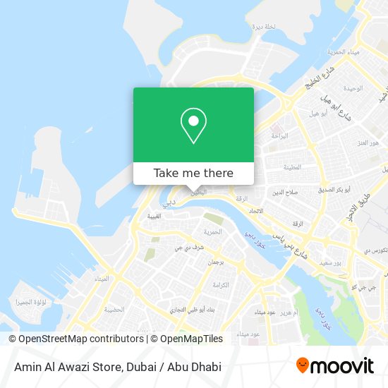Amin Al Awazi Store map