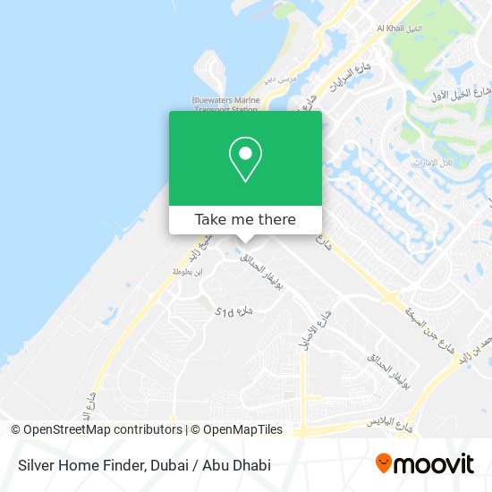 Silver Home Finder map