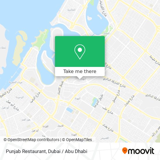 Punjab Restaurant map