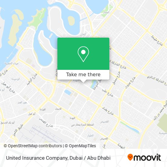 United Insurance Company map