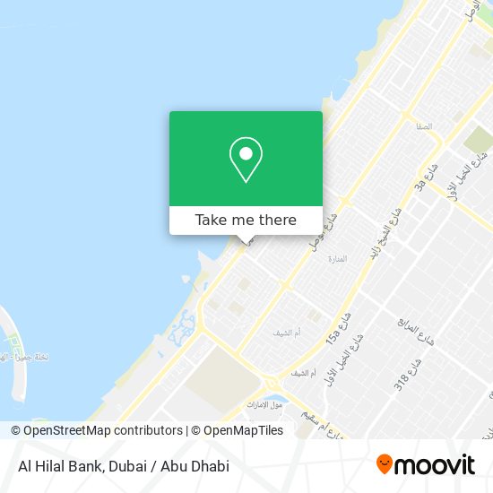 Al Hilal Bank map