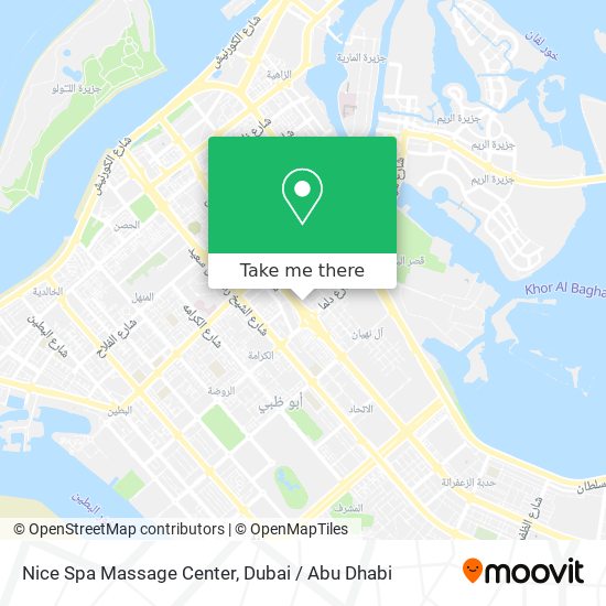 Nice Spa Massage Center map