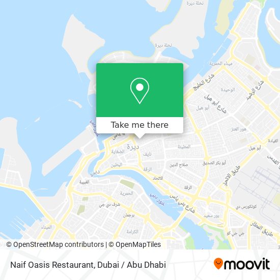 Naif Oasis Restaurant map
