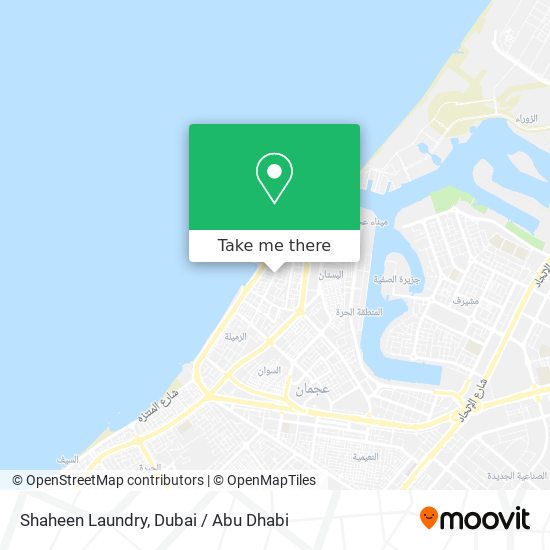 Shaheen Laundry map