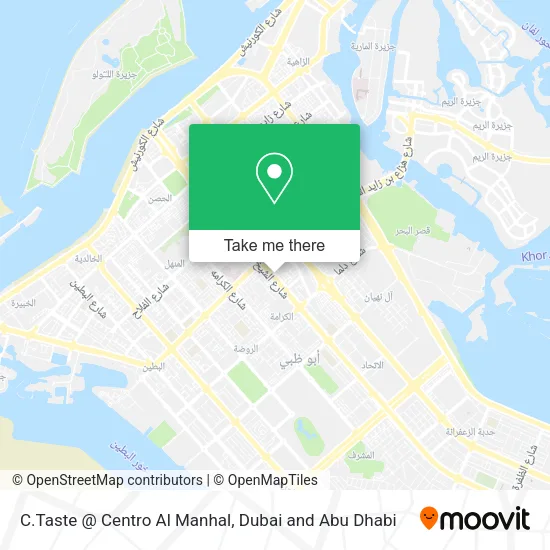 C.Taste @ Centro Al Manhal map