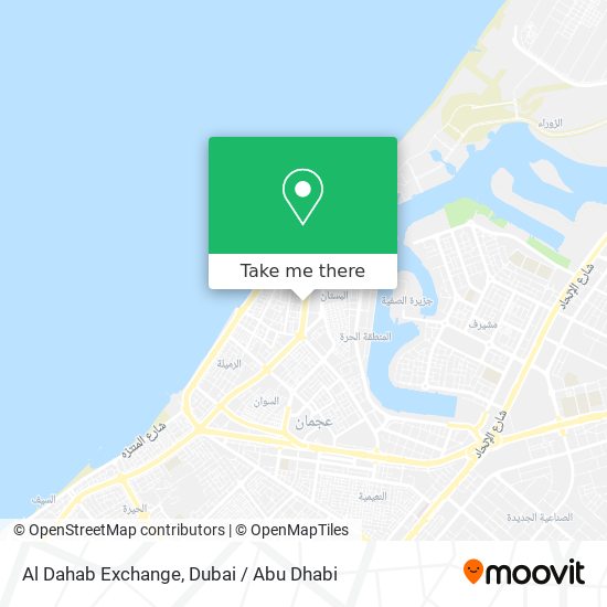 Al Dahab Exchange map