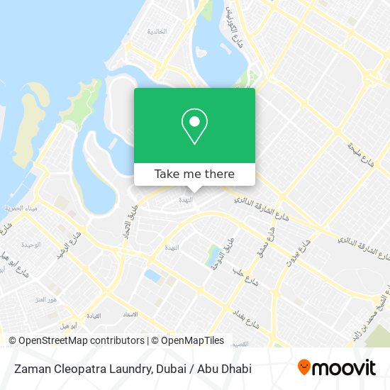 Zaman Cleopatra Laundry map