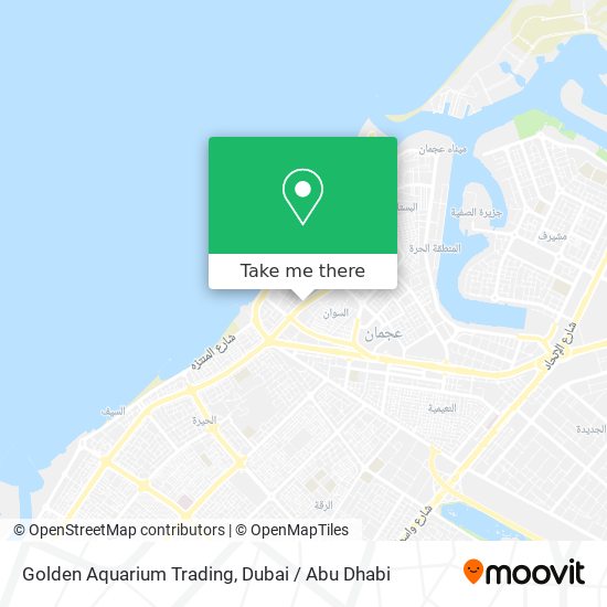 Golden Aquarium Trading map