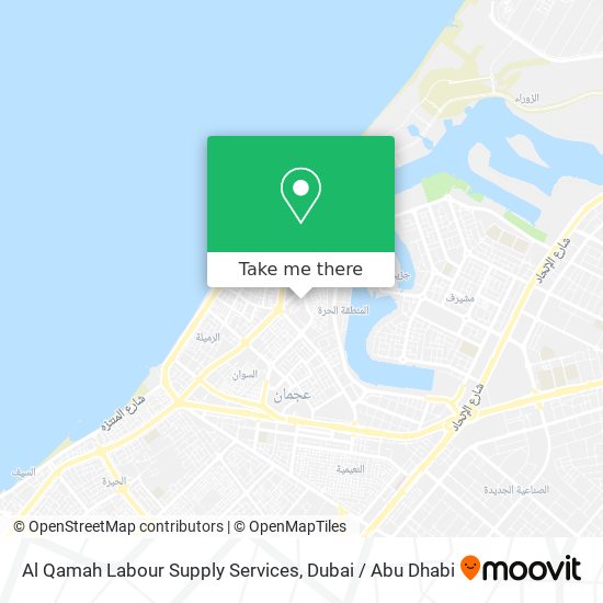 Al Qamah Labour Supply Services map