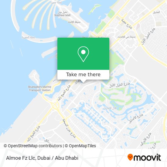 Almoe Fz Llc map