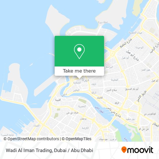 Wadi Al Iman Trading map