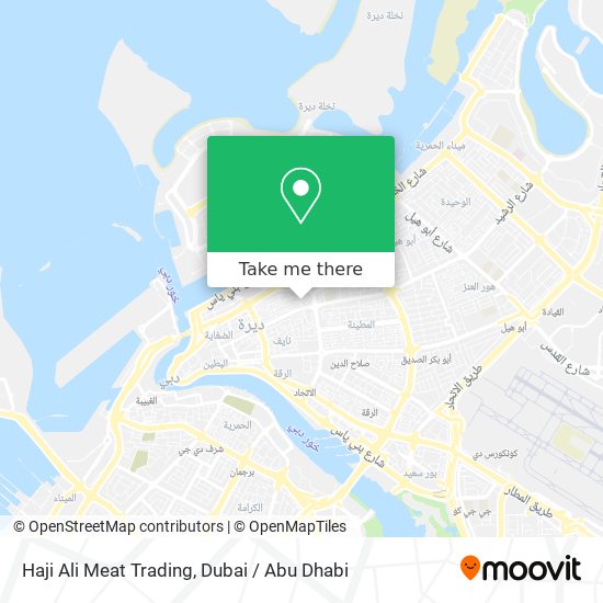 Haji Ali Meat Trading map