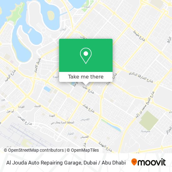 Al Jouda Auto Repairing Garage map