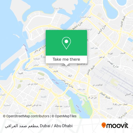 مطعم صمد العراقي map