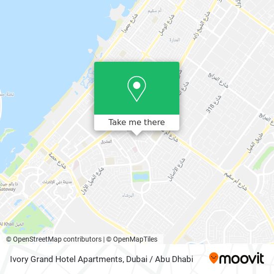 Ivory Grand Hotel Apartments map