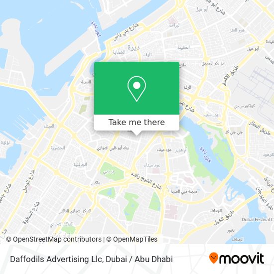 Daffodils Advertising Llc map