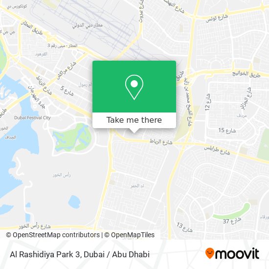 Al Rashidiya Park 3 map