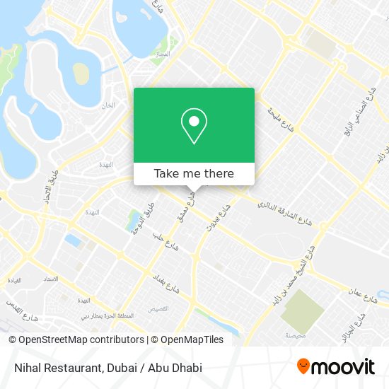 Nihal Restaurant map