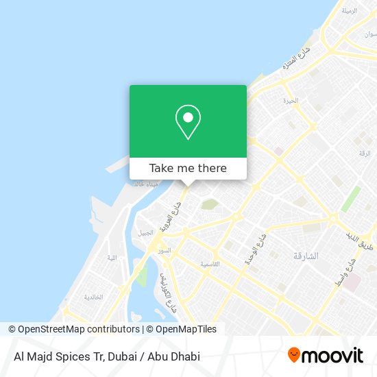 Al Majd Spices Tr map