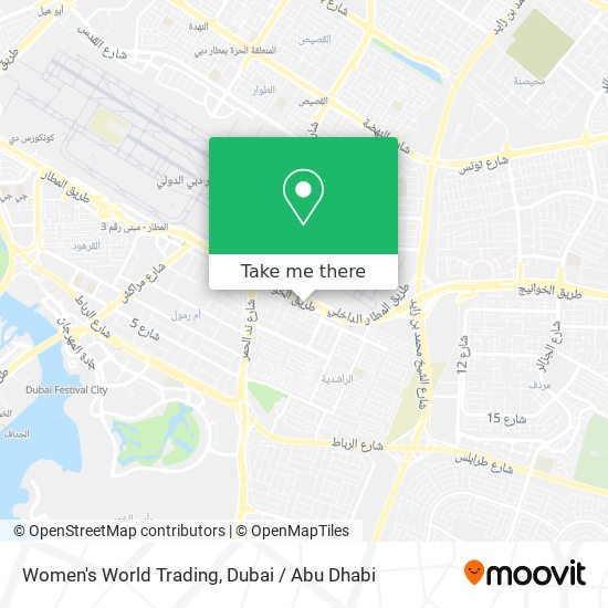 Women's World Trading map