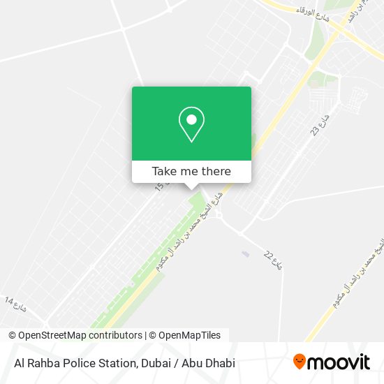 Al Rahba Police Station map