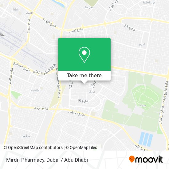 Mirdif Pharmacy map