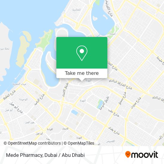 Mede Pharmacy map