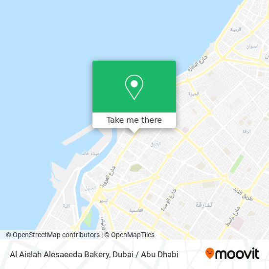 Al Aielah Alesaeeda Bakery map