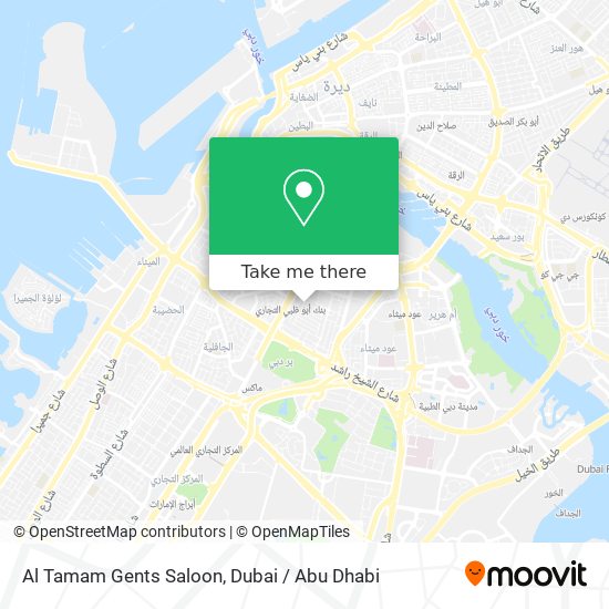 Al Tamam Gents Saloon map